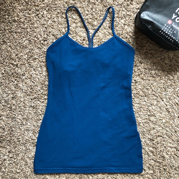🍋LULULEMON Power Y tank size 6 - Picture 2 of 6